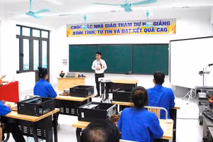 Bài thi của Trung tâm GDNN-GDTX Ân Thi.