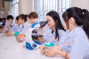 Sinh viên Trường Đại học Thành Đô. Ảnh: NTCC