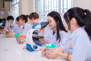Sinh viên Trường Đại học Thành Đô. Ảnh: NTCC