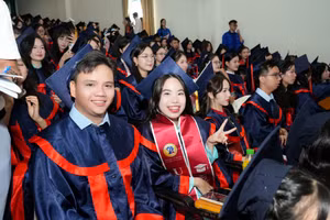Tân cử nhân Trường Đại học Sư phạm - Đại học Đà Nẵng.