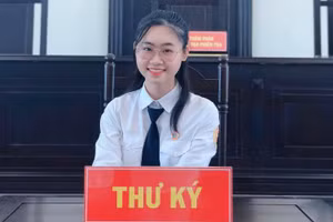 Chị Phạm Thị Hương Giang (Thư ký viên, Toà án nhân dân TP Hải Phòng). Ảnh: NVCC