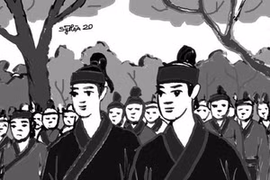 Trần Quý Cáp là một trong 6 học trò nổi bật của Đốc học Trần Đình Phong tại trường Thanh Chiêm. Ảnh: ITN