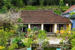 Ngôi nhà cổ gần 200 tuổi của một gia đình ở tỉnh Quảng Nam cũ (nay là TP Đà Nẵng).
