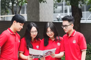 Sinh viên Trường Đại học Ngoại thương. Ảnh: NTCC