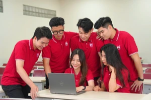 Sinh viên Trường Quản trị và Kinh doanh (Đại học Quốc gia Hà Nội). Ảnh: Website nhà trường
