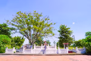 Khu lăng mộ danh tướng Tống Tất Thắng. Ảnh: Hồ Hà