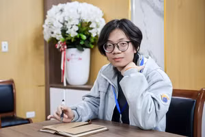 Đoàn Thái Minh - thủ khoa kỳ thi chọn học sinh giỏi quốc gia năm học 2025 - 2026.