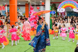 Buổi tập huấn, thao giảng chuyên đề tại Trường Mầm non 20-10 (Hải Châu, Đà Nẵng).