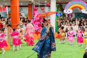 Buổi tập huấn, thao giảng chuyên đề tại Trường Mầm non 20-10 (Hải Châu, Đà Nẵng).