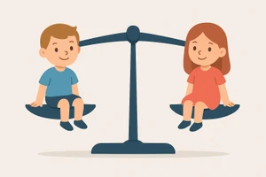 Bình đẳng giới vốn là một giá trị nhân văn, giúp cả nam và nữ được phát triển hài hòa, tôn trọng lẫn nhau. Ảnh: AI