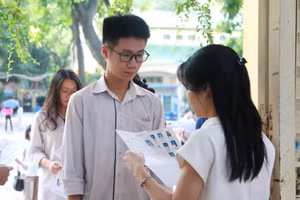 Thí sinh tham dự Kỳ thi tốt nghiệp THPT 2025. Ảnh: Lê Cường.