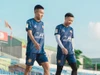 Doãn Ngọc Tân trở lại tập luyện sau 1 tháng dưỡng thương.