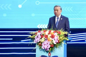 Tổng Bí thư Tô Lâm phát biểu. (Ảnh: GDTĐ)