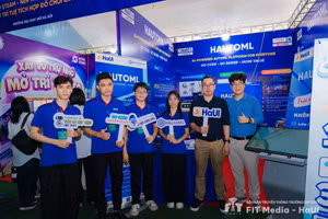 Đội thi HAutoML tới từ Đại học Công nghiệp Hà Nội.