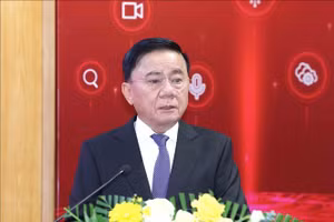 Thường trực Ban Bí thư phát biểu. Ảnh: Phương Hoa/TTXVN