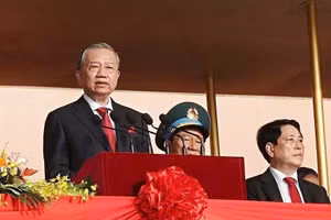 Tổng Bí thư Tô Lâm đọc diễn văn tại Lễ Kỷ niệm 80 năm Quốc khánh nước CHXHCN Việt Nam sáng 2/9. 