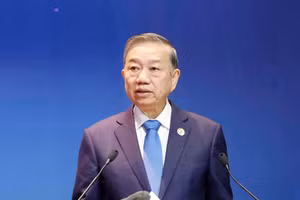Tổng Bí thư, Chủ tịch nước Tô Lâm phát biểu chỉ đạo Đại hội XIV Công đoàn Việt Nam. (Ảnh: Tuấn Anh/TTXVN)
