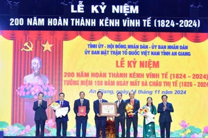 An Giang tổ chức Lễ kỷ niệm 200 năm hoàn thành kênh Vĩnh Tế