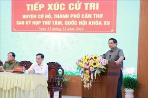 Thủ tướng tiếp xúc cử tri sau Kỳ họp thứ 8, Quốc hội khoá XV