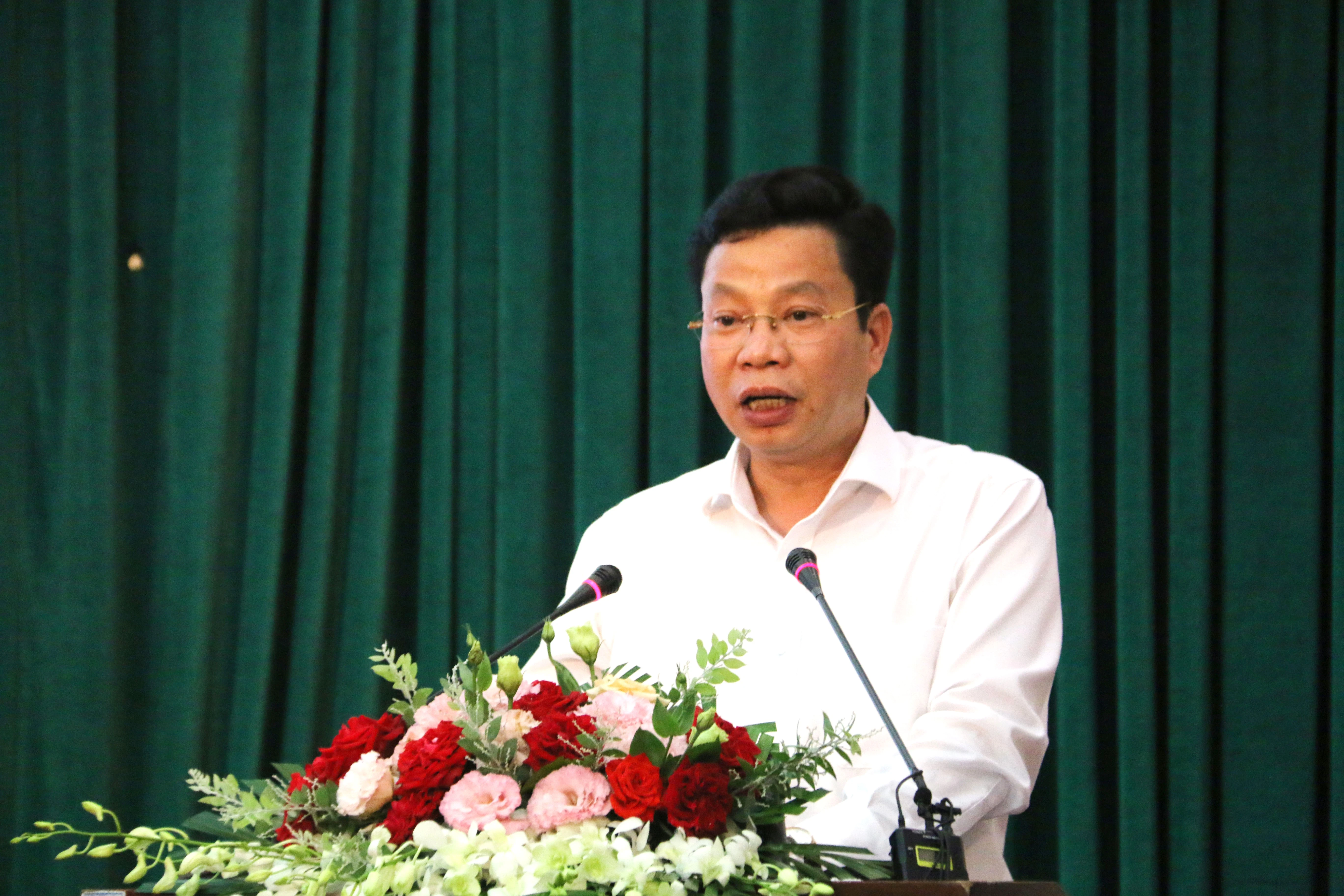 Ông Lưu Văn Trung - Phó Bí thư Tỉnh ủy, Chủ tịch HĐND tỉnh Đắk Nông phát biểu tại buổi lễ - Ảnh: TT. Ông Lưu Văn Trung - Phó Bí thư Tỉnh ủy, Chủ tịch HĐND tỉnh Đắk Nông phát biểu tại buổi lễ - Ảnh: TT.