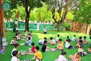 Lớp học Mầm non Hạnh Phúc (Ý Yên, Ninh Bình). 