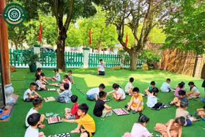 Lớp học Mầm non Hạnh Phúc (Ý Yên, Ninh Bình). 