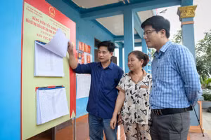 Phường Thành Nam có 7 đơn vị bầu cử với trên 21.900 cử tri.