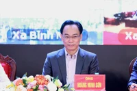 PGS.TS Hoàng Minh Sơn - Quyền Bộ trưởng Bộ GD&ĐT. Ảnh: Đình Tuệ.