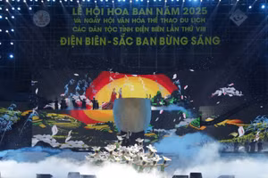 Chương trình khai mạc Lễ hội Hoa Ban Điện Biên năm 2025.
