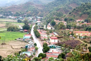 Tâm chấn động đất ở khu vực huyện Mường Chà (Điện Biên).