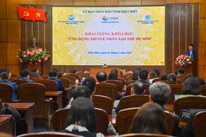 Quang cảnh buổi lễ.