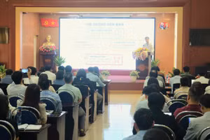 Quang cảnh buổi hội nghị.