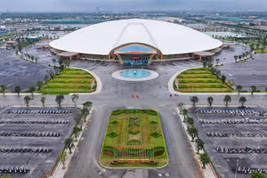 Toàn cảnh Trung tâm Triển lãm Quốc gia (Đông Anh, Hà Nội).