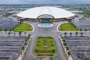 Toàn cảnh Trung tâm Triển lãm Quốc gia (Đông Anh, Hà Nội).
