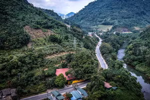 Một góc xã Sín Thầu. (Ảnh: Thành Đạt)