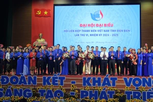 Ủy ban Hội Liên hiệp Thanh niên Việt Nam tỉnh Điện Biên khóa VI, nhiệm kỳ 2024 - 2029 ra mắt đại hội.