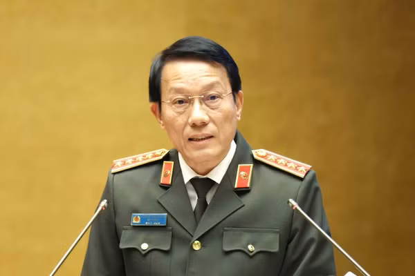 Đại tướng Lương Tam Quang, Ủy viên Bộ Chính trị, Bộ trưởng Bộ Công an . (Ảnh: Phương Hoa/TTXVN)