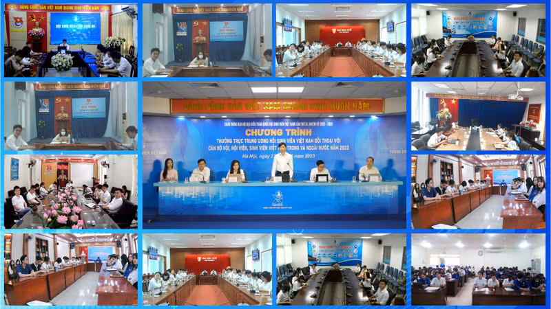 Trung ương Hội SVVN đối thoại SV Việt Nam trong và ngoài nước