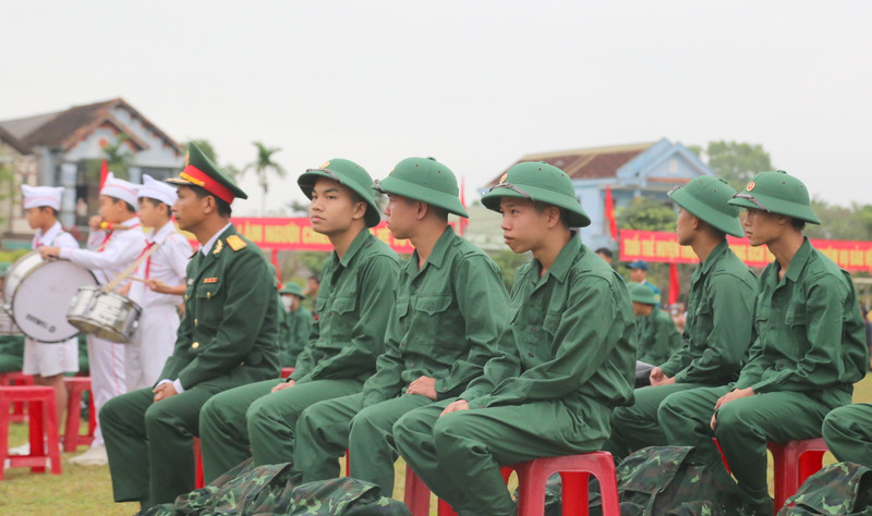 Anh em song sinh ở Quảng Trị cùng lên đường nhập ngũ