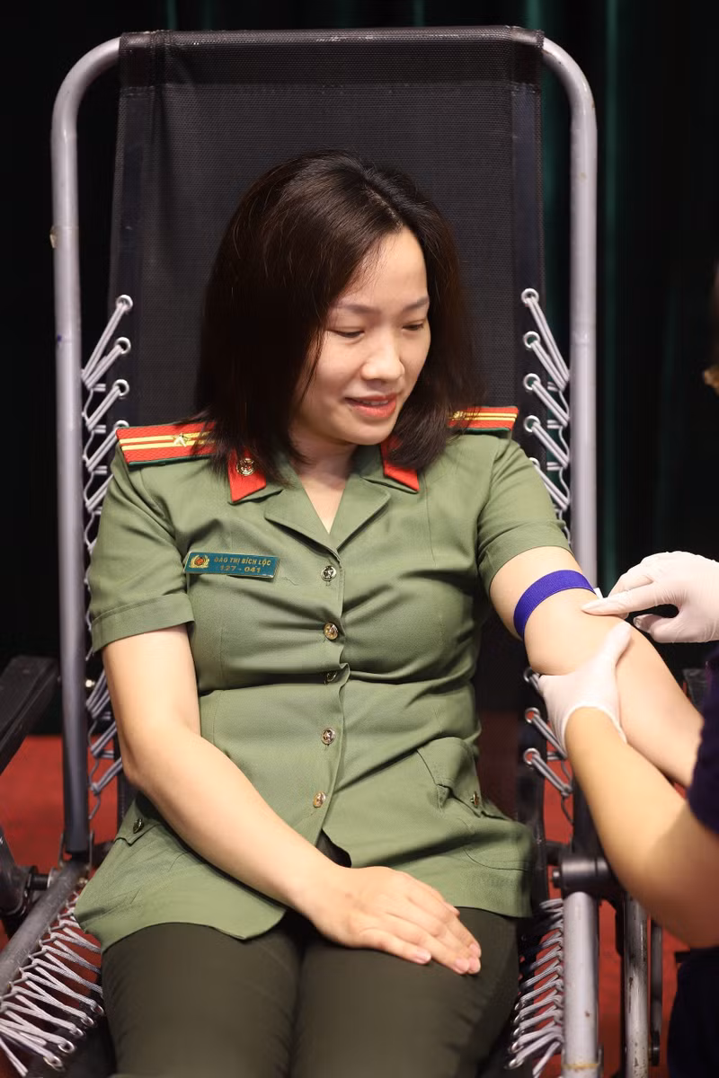 Hơn 600 chiến sĩ tham gia hành trình 'Giọt máu nghĩa tình 2023'