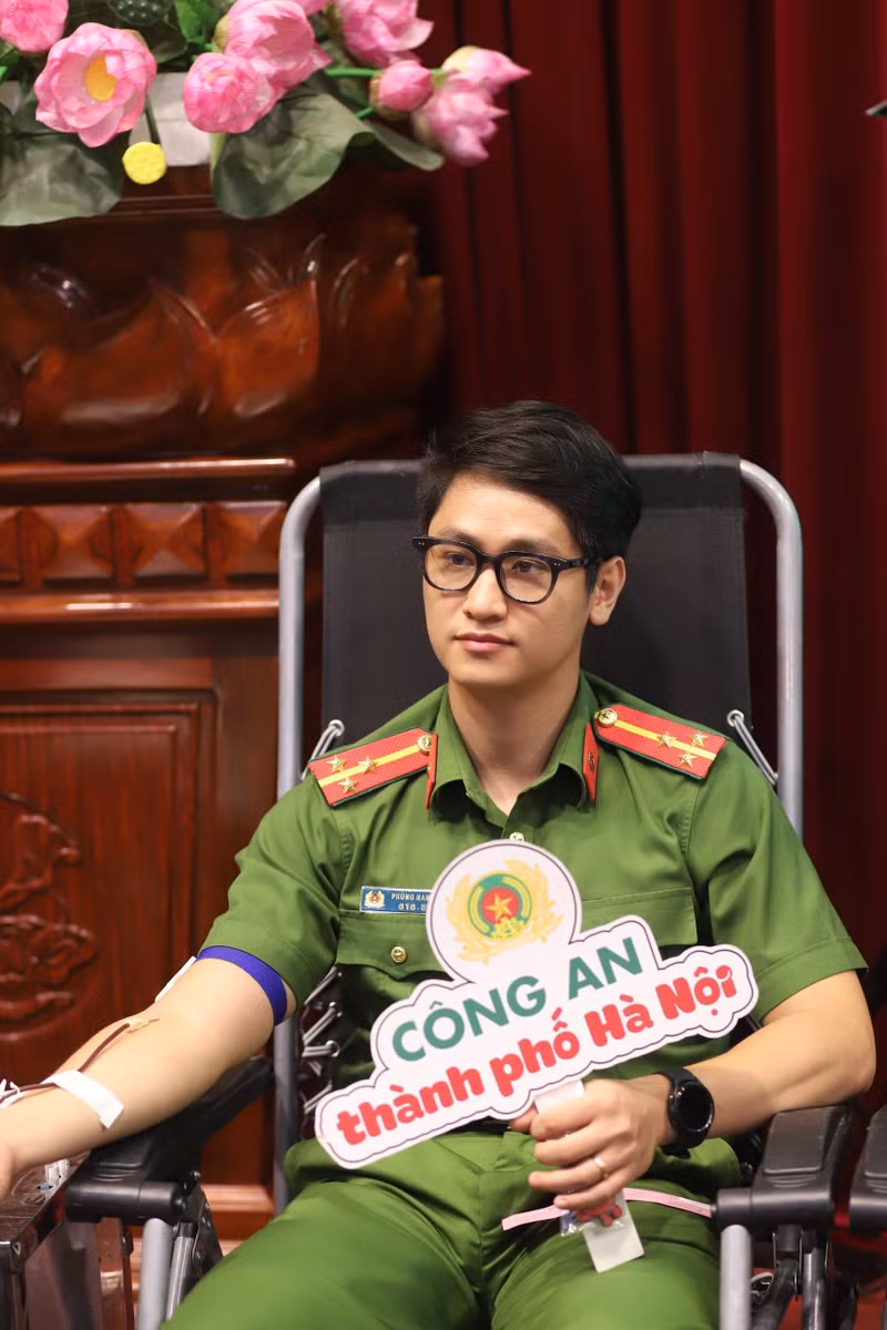 Hơn 600 chiến sĩ tham gia hành trình 'Giọt máu nghĩa tình 2023'