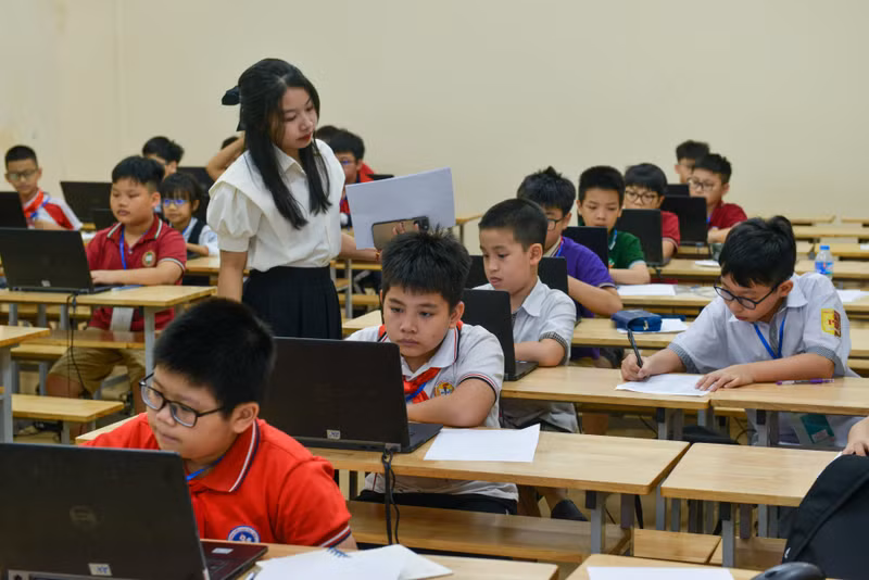 Gần 1.000 thí sinh dự Hội thi Tin học trẻ TP Hà Nội lần thứ 29