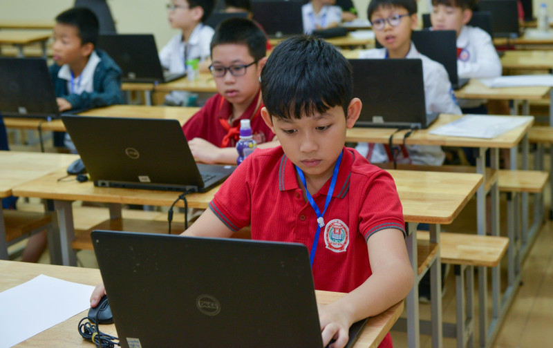 Gần 1.000 thí sinh dự Hội thi Tin học trẻ TP Hà Nội lần thứ 29