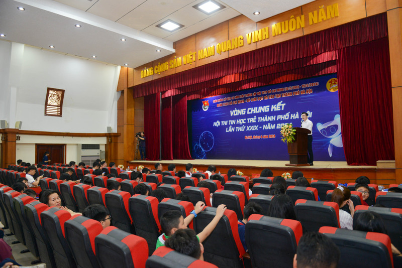 Gần 1.000 thí sinh dự Hội thi Tin học trẻ TP Hà Nội lần thứ 29
