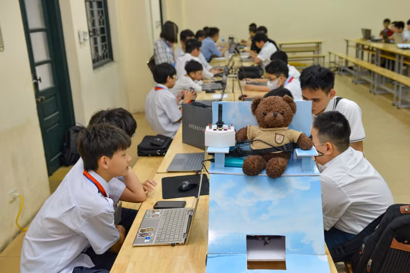 Gần 1.000 thí sinh dự Hội thi Tin học trẻ TP Hà Nội lần thứ 29