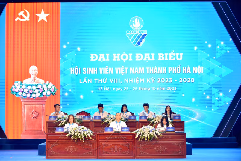 Khai mạc Đại hội Hội Sinh viên thành phố Hà Nội lần thứ VIII