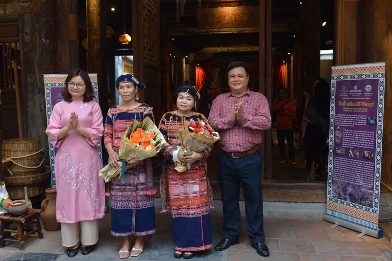 Nét đẹp truyền thống làng nghề thổ cẩm Xí Thoại giữa lòng Thủ đô