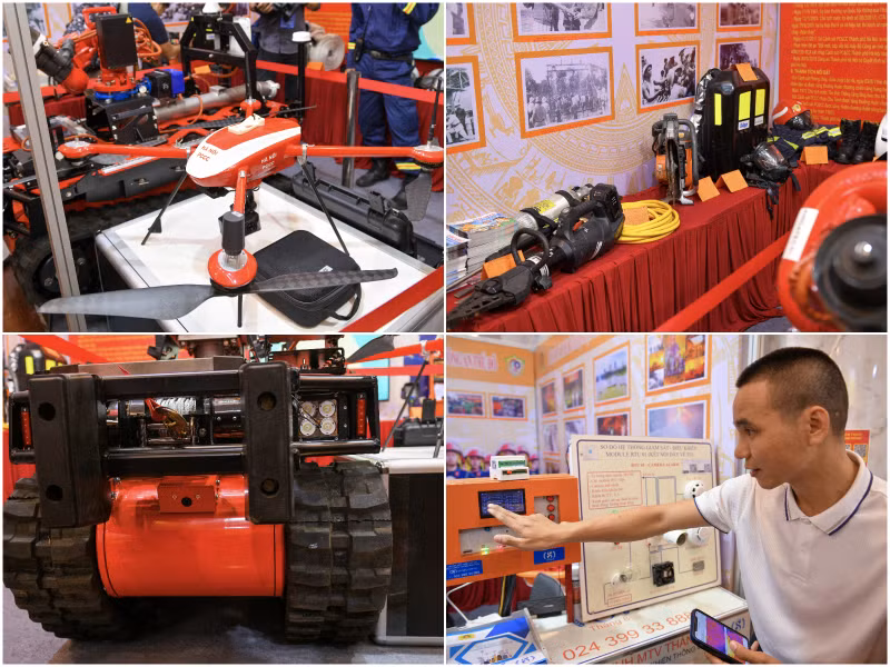 Khai mạc triển lãm quốc tế về phòng cháy, chữa cháy năm 2023