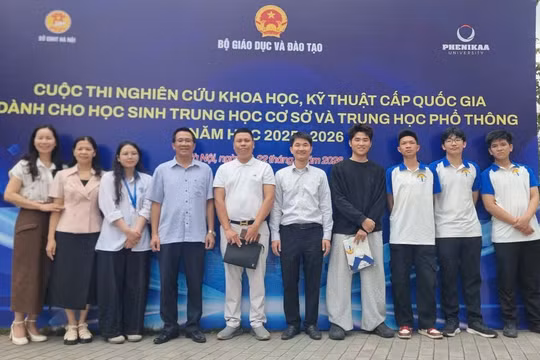 Dự án nhận được sự quan tâm đồng hành của Sở GD&ĐT Phú Thọ, các chuyên gia và nhà trường.