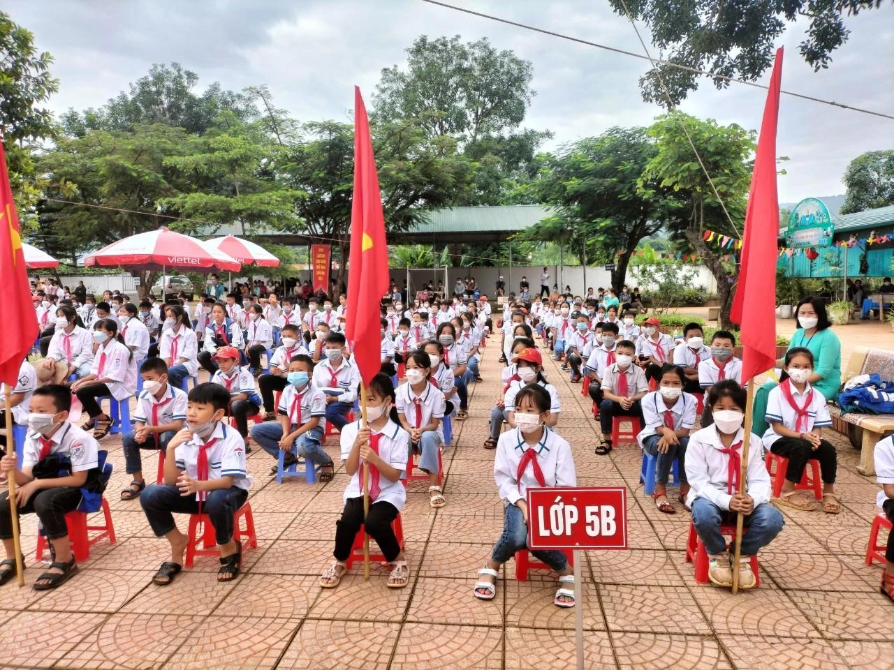 Năm học 2022 - 2023, trên địa bàn tỉnh Sơn La có gần 400.000 nô nức ngày tựu trường đón năm học mới.